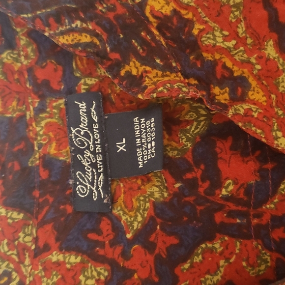 Lucky Brand XL Paisley dress - Picture 2 of 6